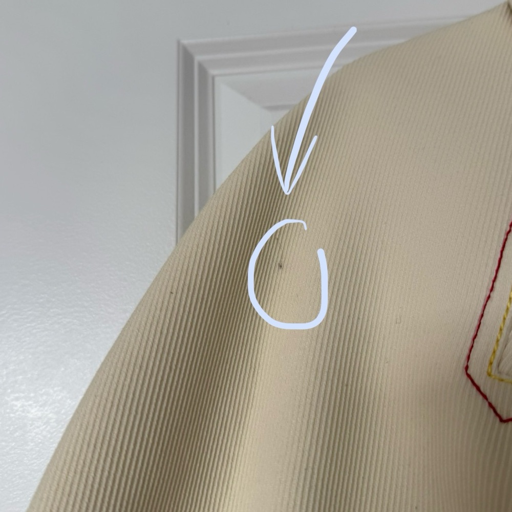 Like new TORY BURCH Cotton Twill Jacket - Neutrals $998 6 - Picture 16 of 16